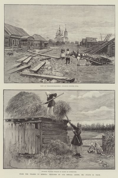 From the Thames to Siberia by Amedee Forestier